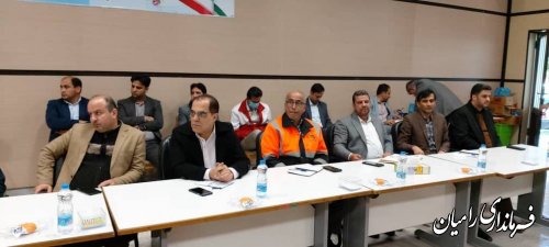 تشکیل جلسه شورای اداری شهرستان رامیان