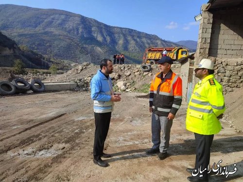 جلسه هماهنگی دستگاهای مجری طرح ترافیکی زمستانی شهرستان رامیان برگزار شد