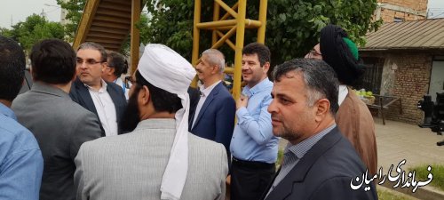 بازدید اعضای کمیسیون عمران مجلس و مدیران وزارت راه و شهرسازی از روستای رضا آباد