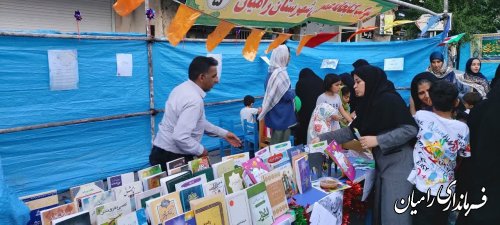 برگزاری جشن خیابانی غدیر در رامیان