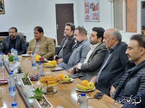 جلسه هماهنگی دومین سفر استانی رئیس‌ دولت سیزدهم به استان گلستان و افتتاح چند پروژه در شهرستان رامیان 