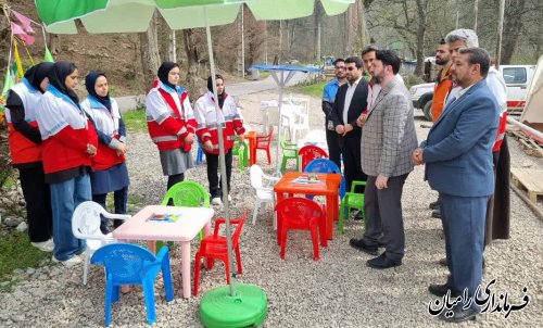 کمپ نوروزی شهید اشجاری در پارک جنگلی شیرآباد افتتاح شد 