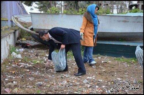 دومین پاکسازی محیط زیست در جزیره آشوراده برگزار شد