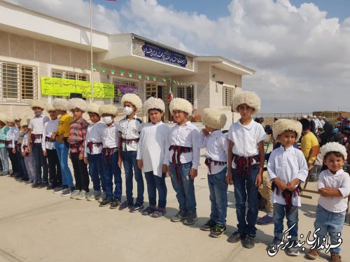 افتتاح آموزشگاه تربیت در روستای هاشمنلی