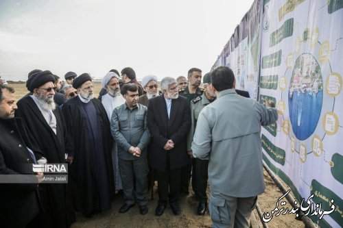 بازدید رئیس جمهور از جزیره آشوراده