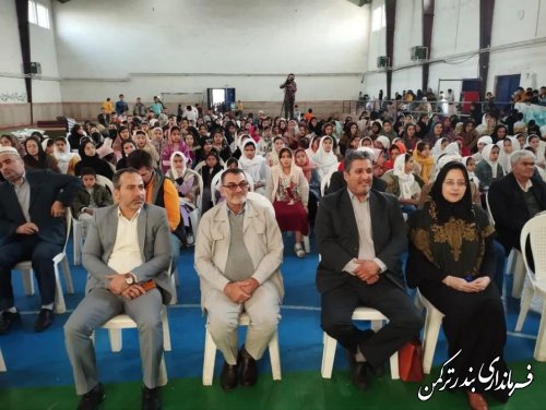 برگزاری جشن رنگین کمان همدلی در روستای پنج پیکر بندرترکمن 