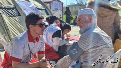 طرح ملی نذر خدمت در روستای هاشمنلی بندرترکمن اجرا شد