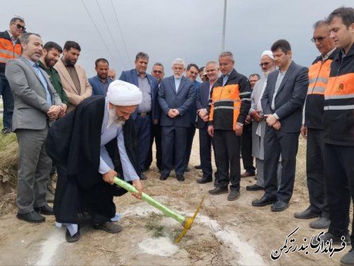 آغاز عملیات اجرایی دوربرگردان ایمن در تقاطع اورکت حاجی محور بندرترکمن به آق قلا