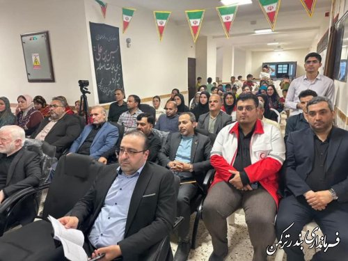 آیین افتتاح و آغاز عملیات اجرایی متمرکز ۱۰۵ طرح عمرانی و اقتصادی در بندرترکمن