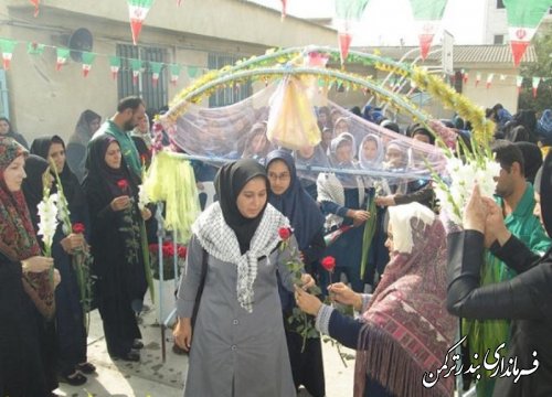 برگزاری جشن آغازسال تحصیلی درمدارس شهرستان ترکمن