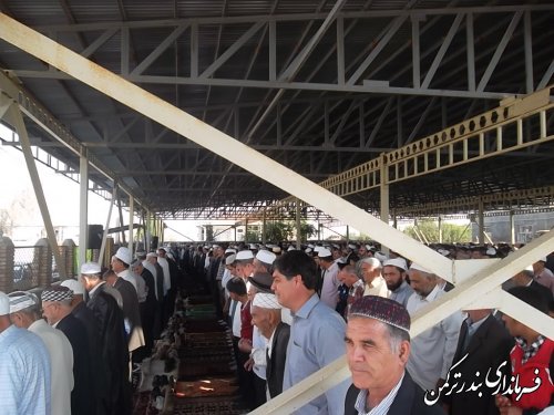 گزارش تصویری: نماز عید سعید قربان در روستای پنج پیکر