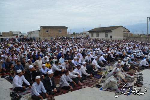 برگزاری نماز پرشکوه عید قربان در عیدگاه روستای سیجوال