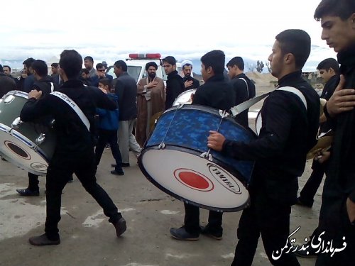 مراسم عزاداری شهادت حضرت اباعبدالله الحسین (ع) و یاران باوفایش در بندرترکمن