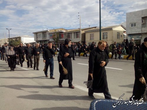 مراسم عزاداری شهادت حضرت اباعبدالله الحسین (ع) و یاران باوفایش در بندرترکمن