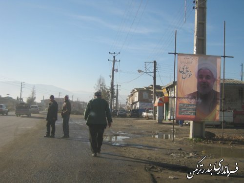 بندرترکمن یکپارچه در انتظار استقبال از دکتر روحانی رئیس جمهور محبوب 