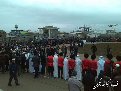 جشنواره بازی های بومی و محلی در روستای چپاقلی بندرترکمن برگزار شد