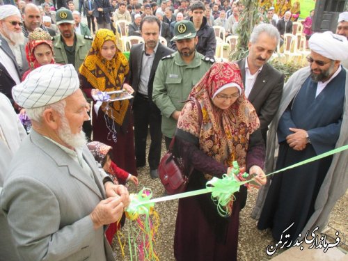 افتتاح پایگاه بسیج روستای نیازآباد بندرترکمن با حضور فرماندار