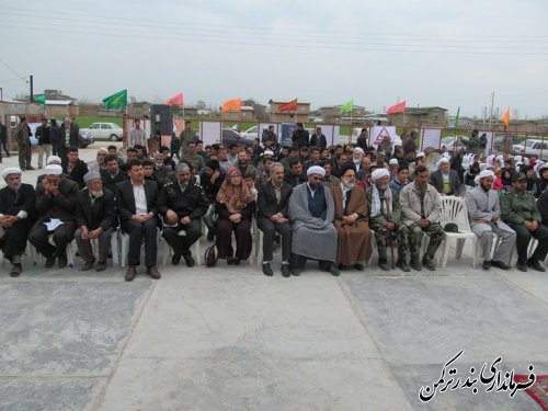 روستای اسلام تپه شهرستان ترکمن بعنوان روستای پاک اعلام شد