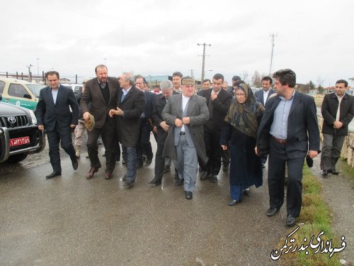 بازدید معاون اجرایی رئیس جمهور از جزیره آشوراده بندرترکمن