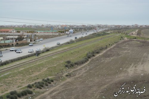 گزارش تصویری از حضور گسترده مسافران نوروزی در بندرترکمن