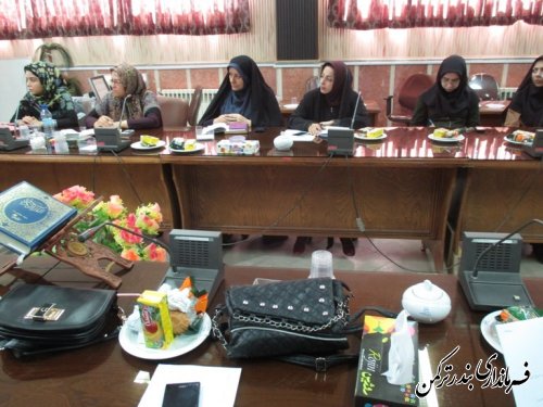 نشست مجمع مشورتی بانوان عضو شورای اسلامی شهر های استان گلستان برگزار شد
