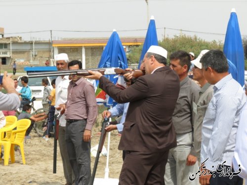 بمناسبت فتح خرمشهر، مسابقات تیراندازی در بندرترکمن برگزار شد