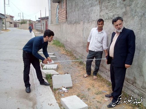 بازدید بخشدار سیجوال از روستای ایوان آباد