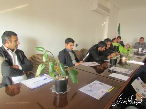 جلسه اقماری آبان ماه دهیاران بخش سیجوال