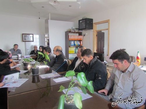 جلسه اقماری آبان ماه دهیاران بخش سیجوال