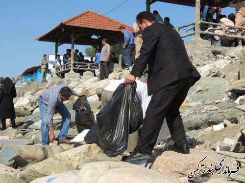 برگزاری برنامه های گرامیداشت روز ملی خزر در شهرستان ترکمن