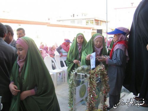 مراسم جشن عاطفه ها در شهرستان ترکمن برگزار شد