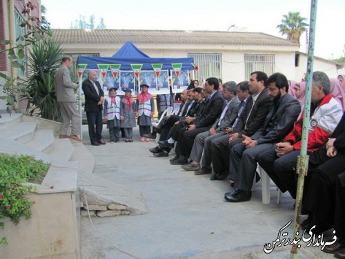 مراسم جشن عاطفه ها در شهرستان ترکمن برگزار شد