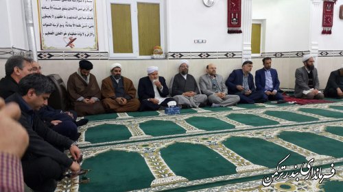  حضور کاروان تدبیر و امید شهرستان ترکمن در روستای نیازآباد