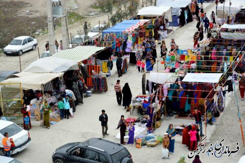 شهرستان ترکمن در روز اول و دوم  نوروز 96