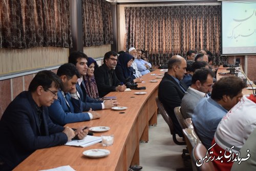 سومین جلسه شورای اداری شهرستان ترکمن برگزار شد