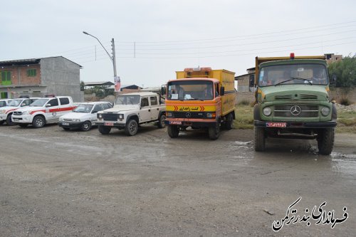 آغاز رزمایش جهادی طرح شهید شوشتری در شهرستان ترکمن  