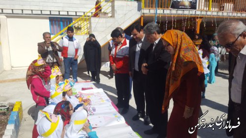 برگزاری مراسم روز جهانی کودک در شهرستان ترکمن