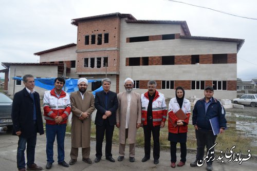 نشست شورای اجرایی جمعیت هلال احمر شهرستان ترکمن برگزار شد