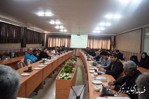 جلسه هماهنگی روابط عمومی های شهرستان ترکمن برگزار شد