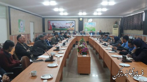 جلسه ستاد اجرایی خدمات سفر شهرستان ترکمن برگزار شد