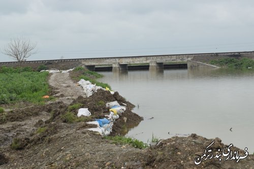 بازدید فرماندار ترکمن از روستاهای زابل محله علیا و سفلی