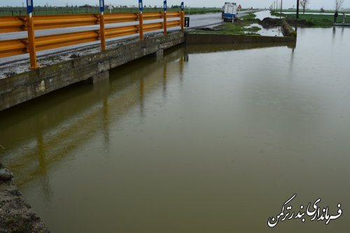 بازدید فرماندار ترکمن از روستاهای زابل محله علیا و سفلی