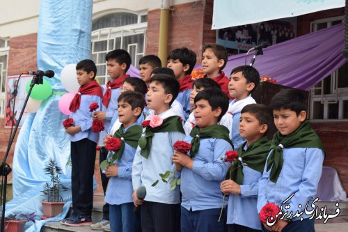 زنگ سپاس معلم در شهرستان ترکمن نواخته شد