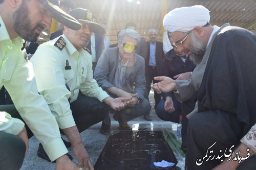 غبارروبی و عطرافشانی مزار شهدای بهشت فاطمه بندرترکمن