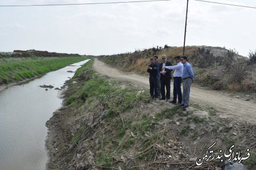 پیگیری رفع خسارت های سیل زدگان شهرستان ترکمن توسط فرماندار 