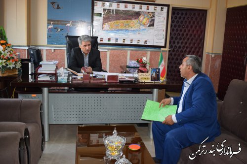 ملاقات عمومی فرماندار شهرستان ترکمن برگزار شد