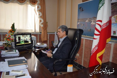 هفتمین نشست انتخاباتی استان از طریق ویدئو کنفرانس برگزار شد