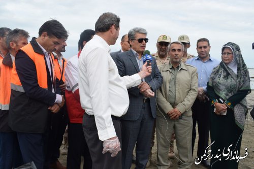 برگزاری برنامه های بزرگداشت روز ملی خزر در شهرستان ترکمن