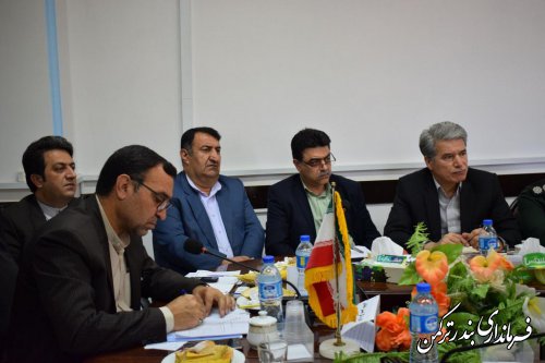 حضور فرماندار ترکمن در جلسه کمیسیون مشترک پیشگیری و مقابله با سرقت شورای تامین استان های گلستان و مازندران 