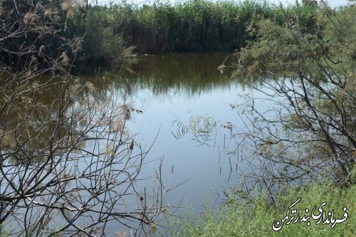 بازدید فرماندار ترکمن از مسیر متروکه رودخانه قره سو در نیازآباد